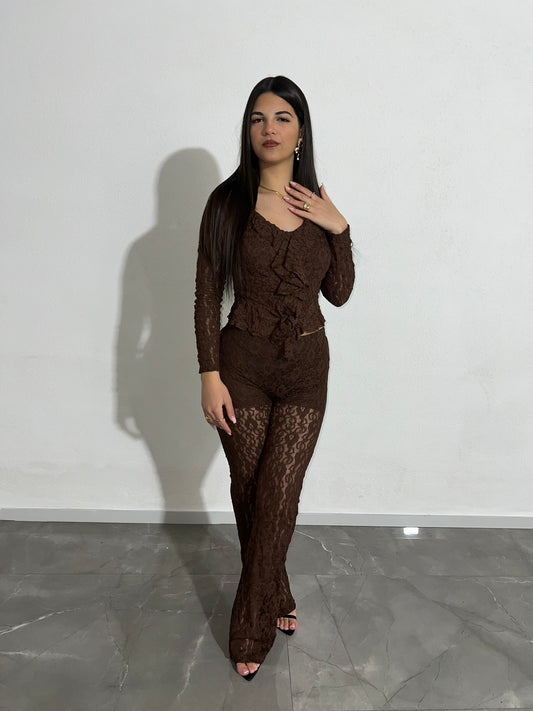 Blusa Dream in Pizzo